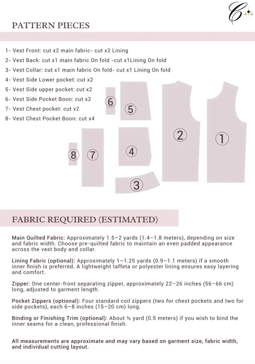 Jersey Puffer Vest view 7